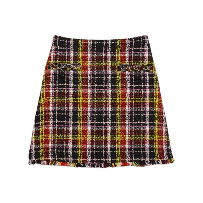 Kate Spade FW23 Casual Short Skirts Women's Multicolor-0
