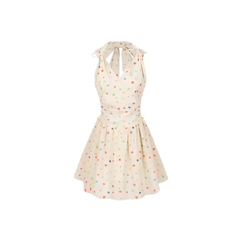 Nooidea Official Slip Dress Women's Apricot-0