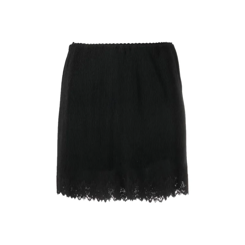 Alexander Wang Distressed hem Mini Skirt-0
