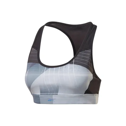 Reebok Osr Lux Racer Bra- Aop Sports Underwear Women's Black
