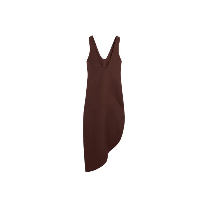 Massimo Dutti Slip Dress Women's Red-0