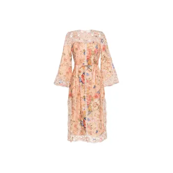 Zimmermann August Floral-print Maxi Dress