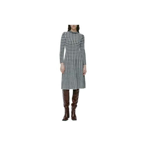Antonino Valenti Long Sleeved Dresses Women's Black White