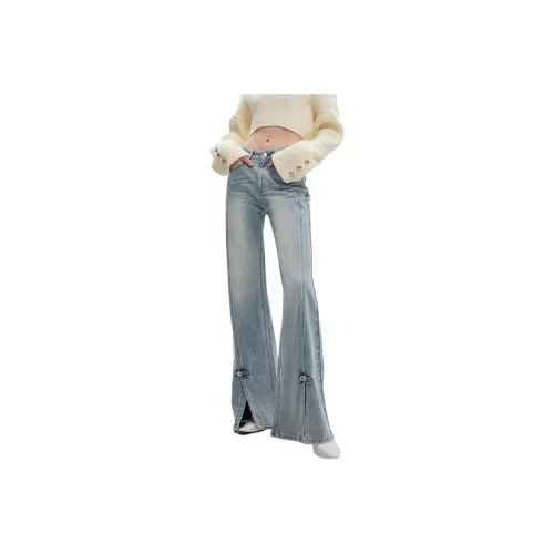 ONLY Jeans Women's Washed Denim Blue