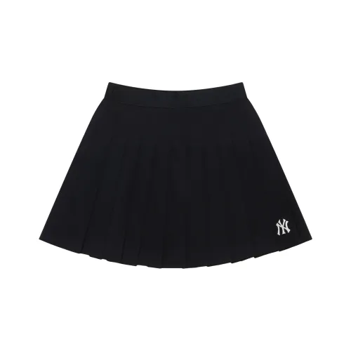 MLB MLB Preppy Style Collection New York Yankees SS24 Casual Short Skirts Women's Black
