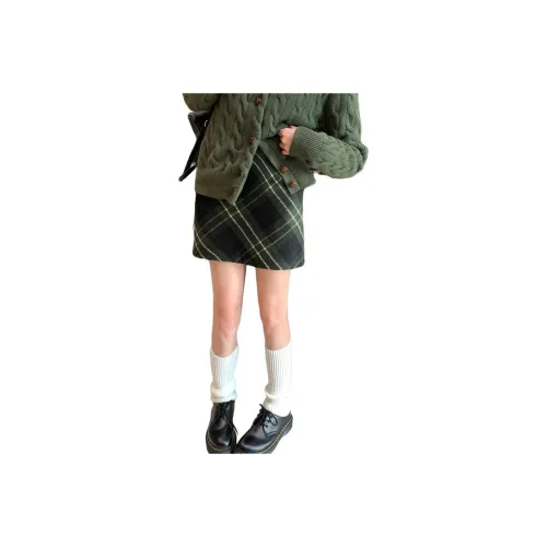 QIANGKOUPAOCAI Casual Short Skirts Women's Jasper