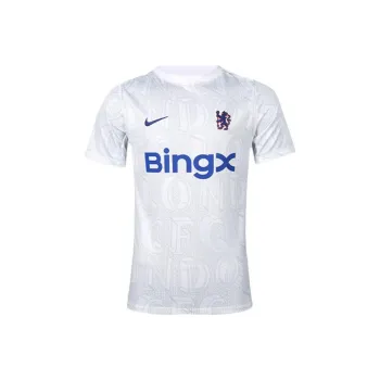 Nike Dri Fit Soccer Jersey Men's White Gray
