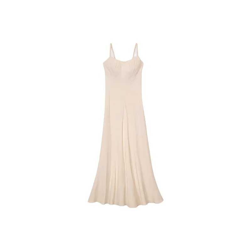Sandro Slip Dresses Women's Light Umber-0