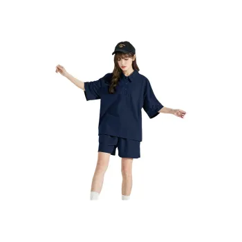 Tonlion Casual Suit Women's Navy Blue