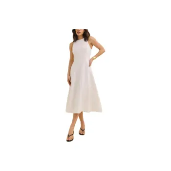 REFORMATION Sleeveless Dress Women's White