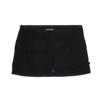 Jacquemus La Mini Jupe Caraco Skirt Black