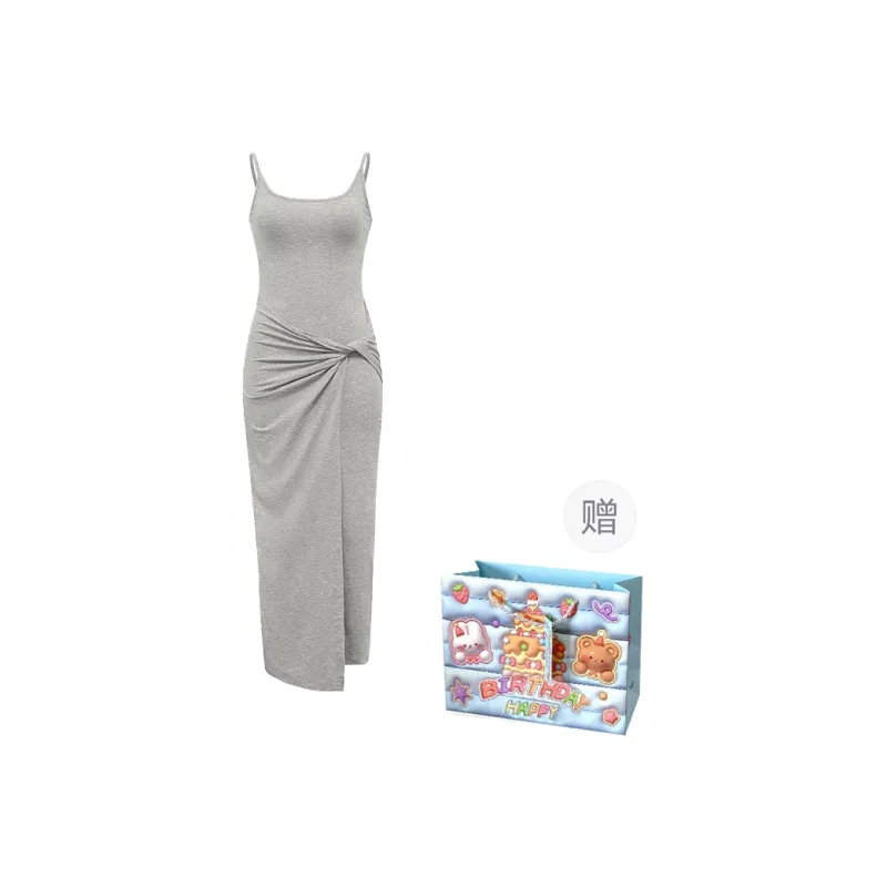 REMOULD Slip Dress Women's Gray-0
