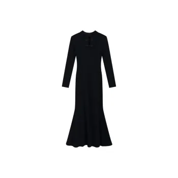 JOSR Long Sleeved Dresses Women's Black