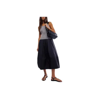 FREE PEOPLE Drops Of Venus Midi Dress Sleeveless Dress Women's Black