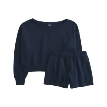 Hollister Casual Suit Women's Marine Blue