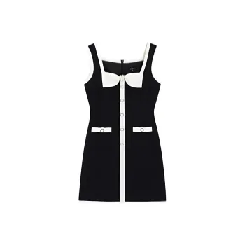 Bebe Sleeveless Dresses Women's Black