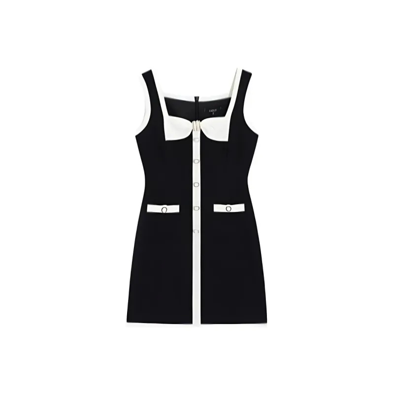 Bebe Sleeveless Dresses Women's Black-0