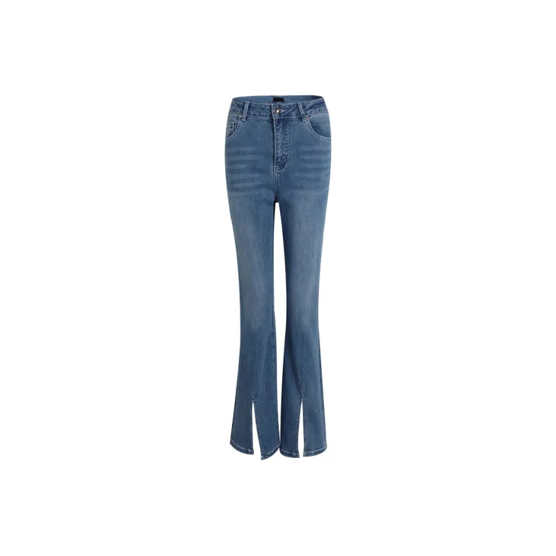 LIUREGALI Jeans Women's Blue-0
