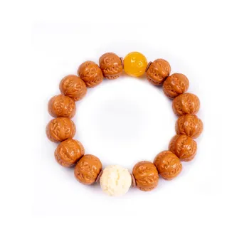 XIBAOCHUNHUA Monkey Head Walnut Bracelets Unisex