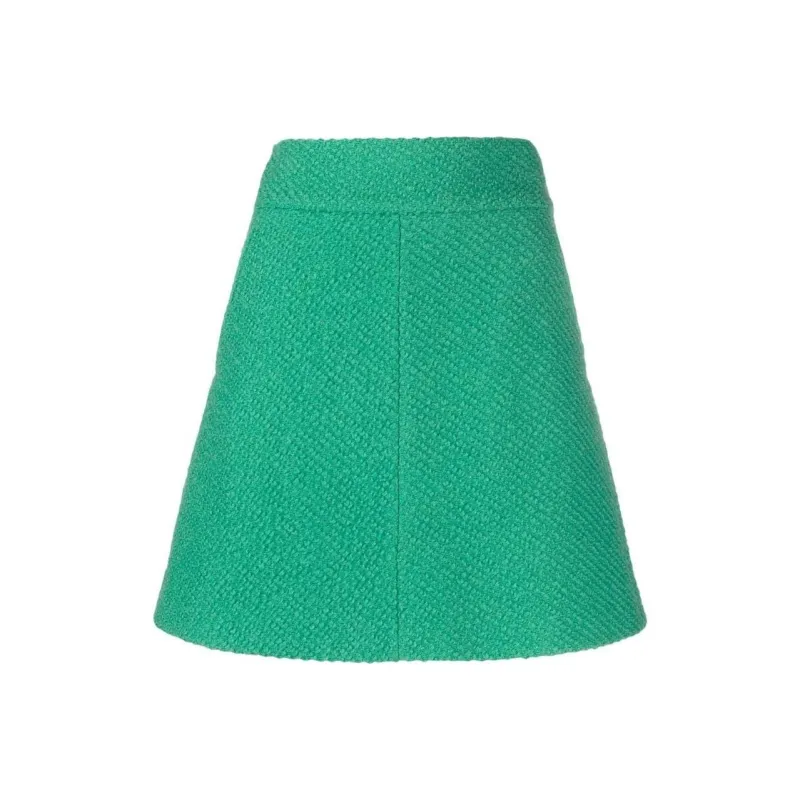 RED VALENTINO Casual Short Skirts Women's Green-0