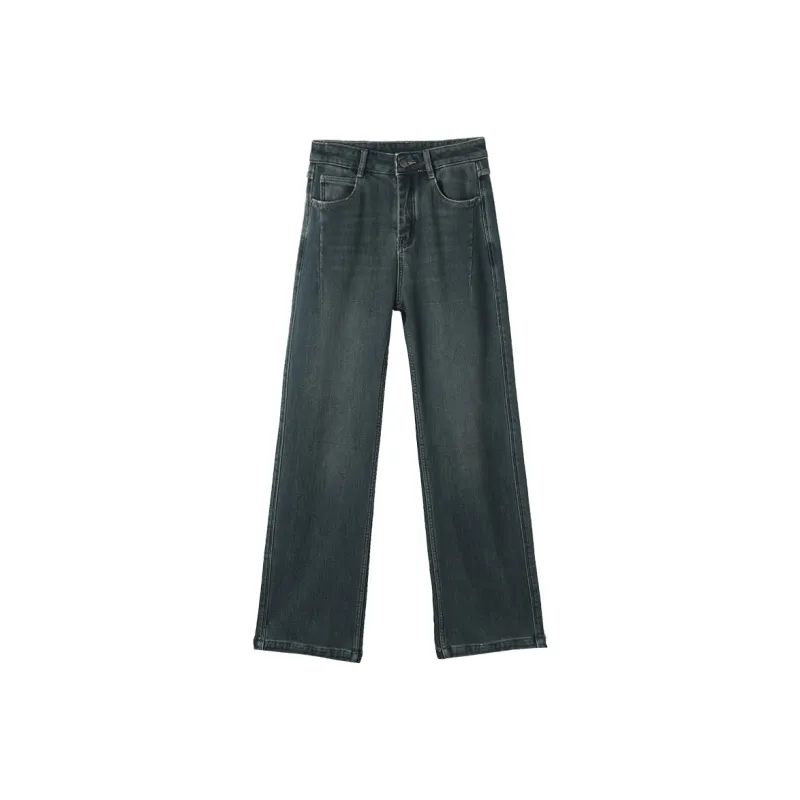 HIPPIEMISS Jeans Women's Blue Gray-0