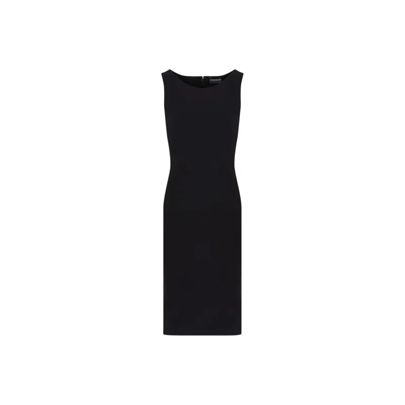 EMPORIO ARMANI Ottoman Jersey Sheath Dress-0