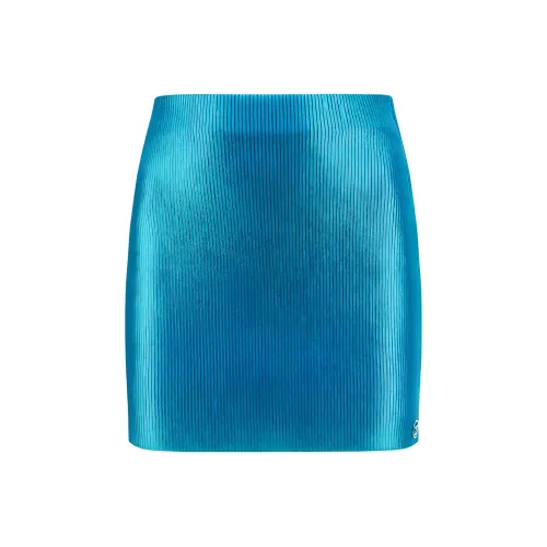 DIESEL Casual Short Skirts Women's Blue