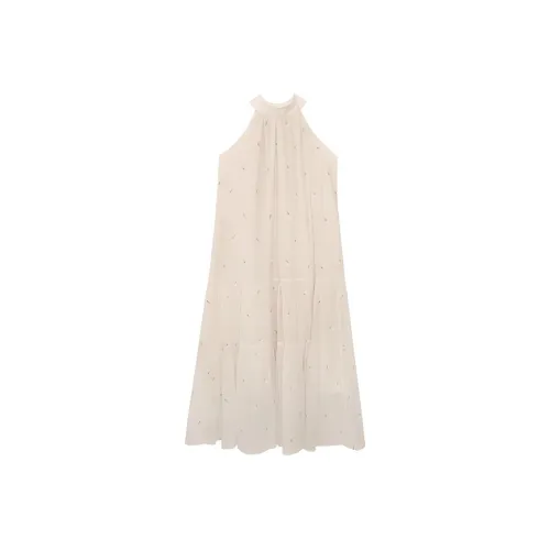 Boutique By Babymoon Sleeveless Dress Women's Beige