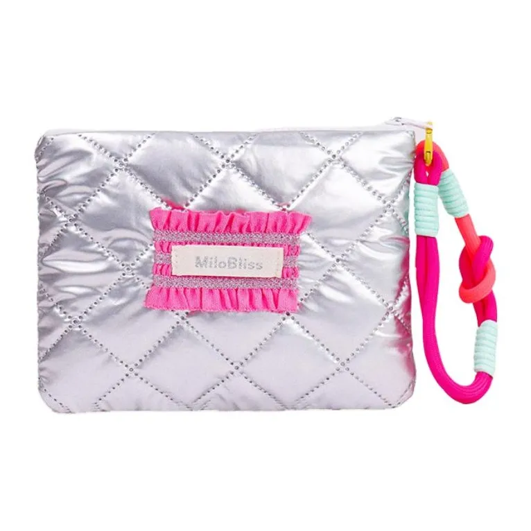 MILO BLISS Diamond Grid Cosmetics Storage Bag Portable-2