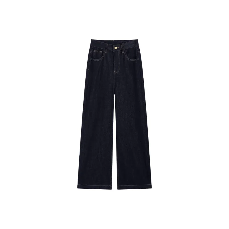 ETSE Jeans Women's Dark Blue Pants-0