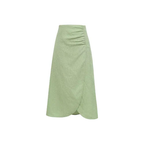 UNCLE PETERPAN Casual Long Skirts Women's Green