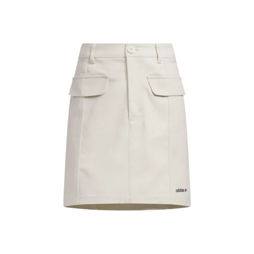 Adidas x DISHINI LIANMINGKUAN HDL SKIRT Casual Short Skirts Women's Clear Brown