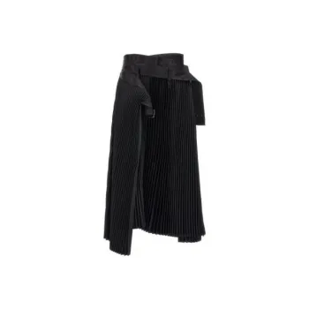 JUNYA WATANABE Belted Waist Pleated Midi Skirt