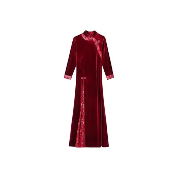 Mapping Long Sleeved Dresses Women's