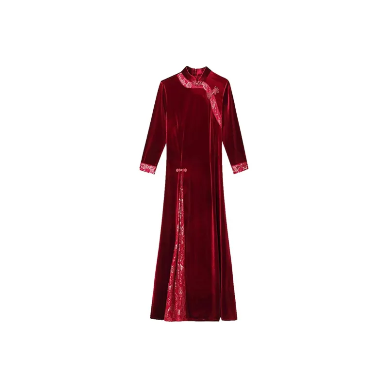 Mapping Long Sleeved Dresses Women's-0