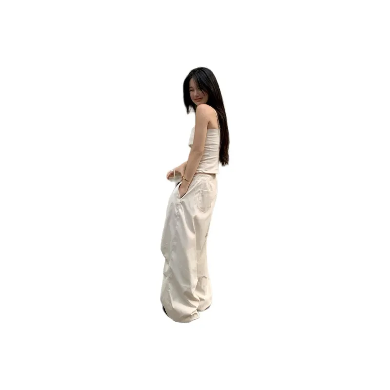 HUASJ Casual Suits Women's Clothing Sets Camisole+Pants-0