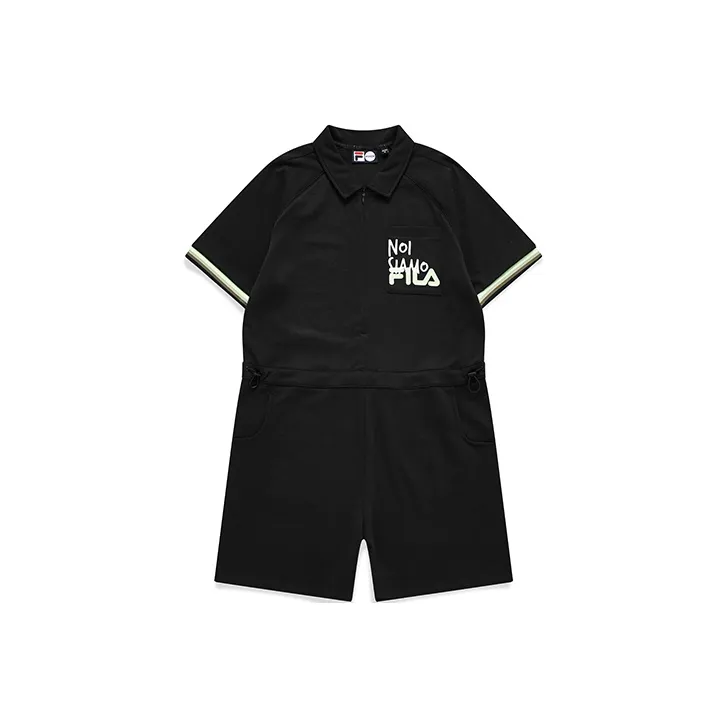 FILA FUSION Cargo Shorts Women's Pitch Black-0