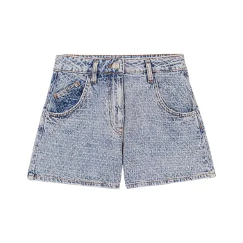 Maje Denim Shorts Women's Blue