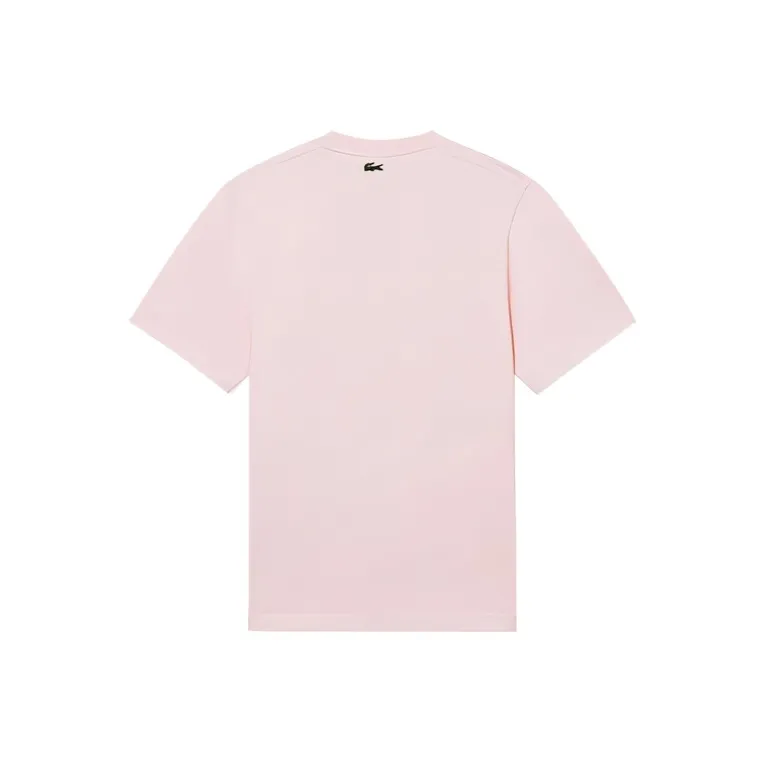 LACOSTE Signature print T shirt-7