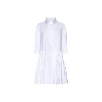 Fabiana Filippi Long Sleeved Ruffled Dress