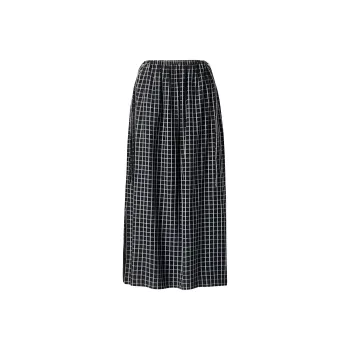 UNIQLO SS24 Casual Long Skirts Women's Black