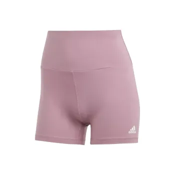 Adidas Women's Yoga Essentials High Waisted Short Leggings Wonder Orchid