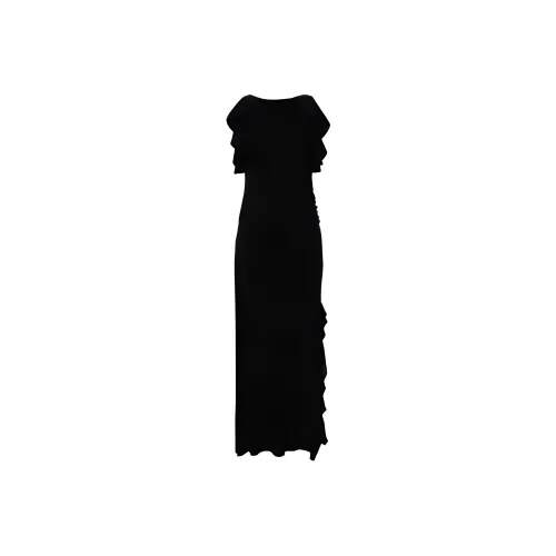 IRO NIGHT Miassa Ruffle Detailed Maxi Dress