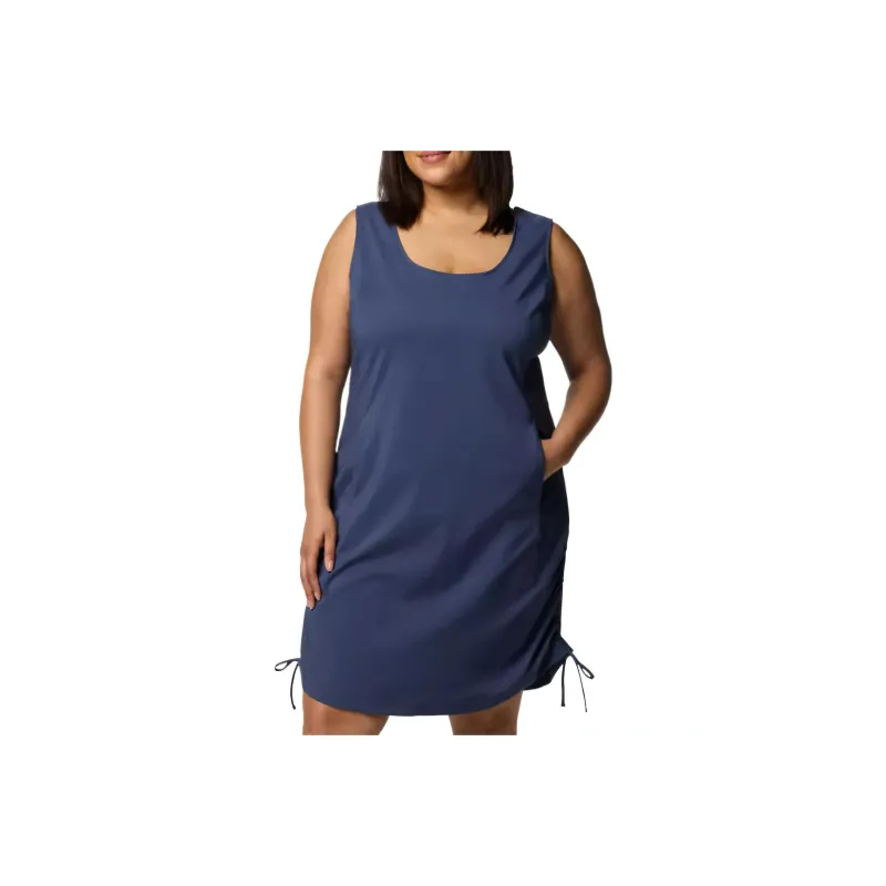 Columbia All Seasons Sleeveless Dress Women's Dark Blue-0