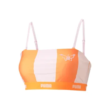 PUMA X DUA LIPA Sports Underwear Women's Orange Red