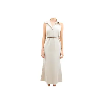 MaxMara Studio Sleeveless Dress Women's Khaki