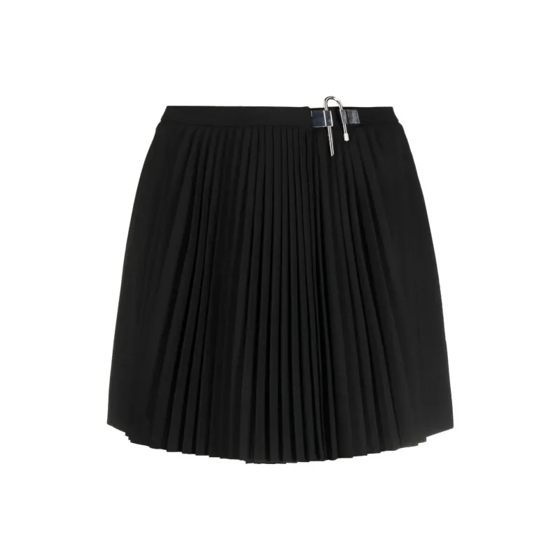 GIVENCHY FW22 Casual Short Skirts Women's Black-0