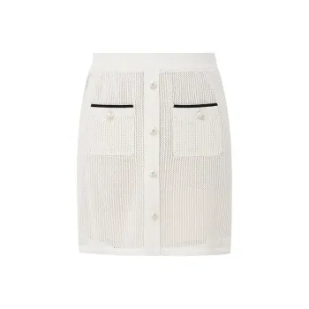 D'zzit Casual Short Skirts Women's White