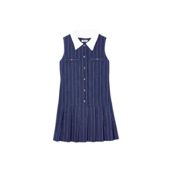 Sandro Striped Mini Dress