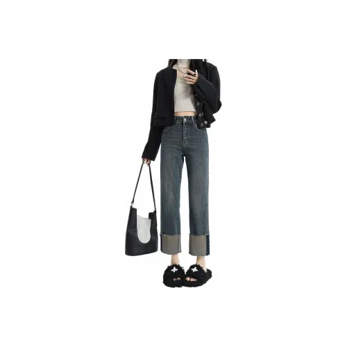 HELEH Jeans Women's Vintage Green